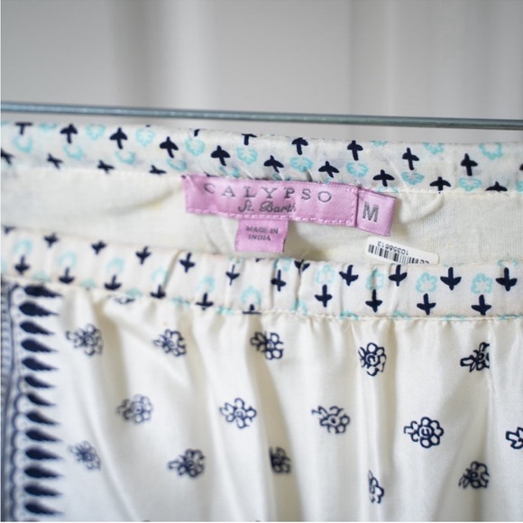 Calypso St. Barth Silk Strapless Maxi Dress - Picture 2 of 3